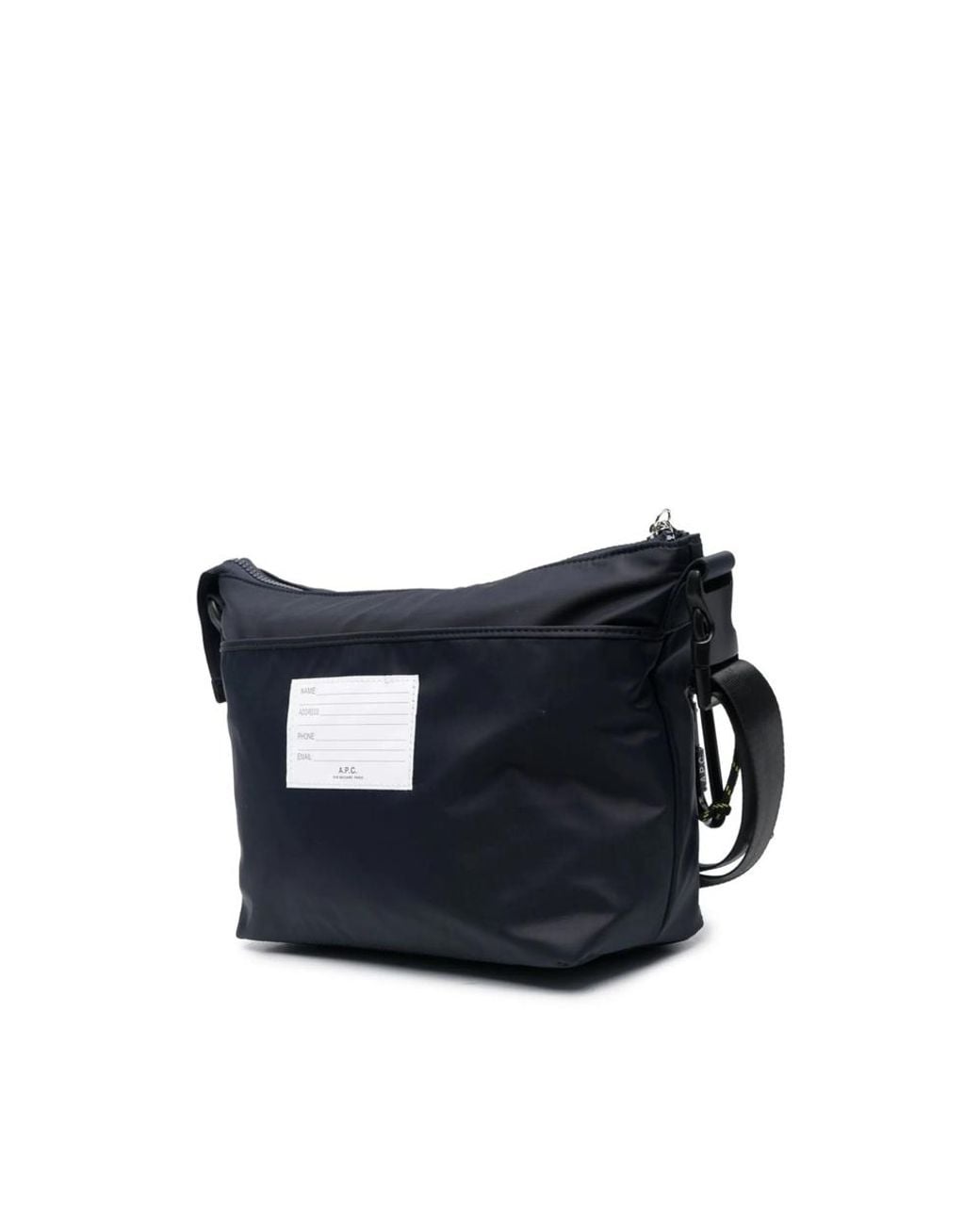 A.P.C. Black Bum Bag Lucille Nylon Outer: Shoulder for men