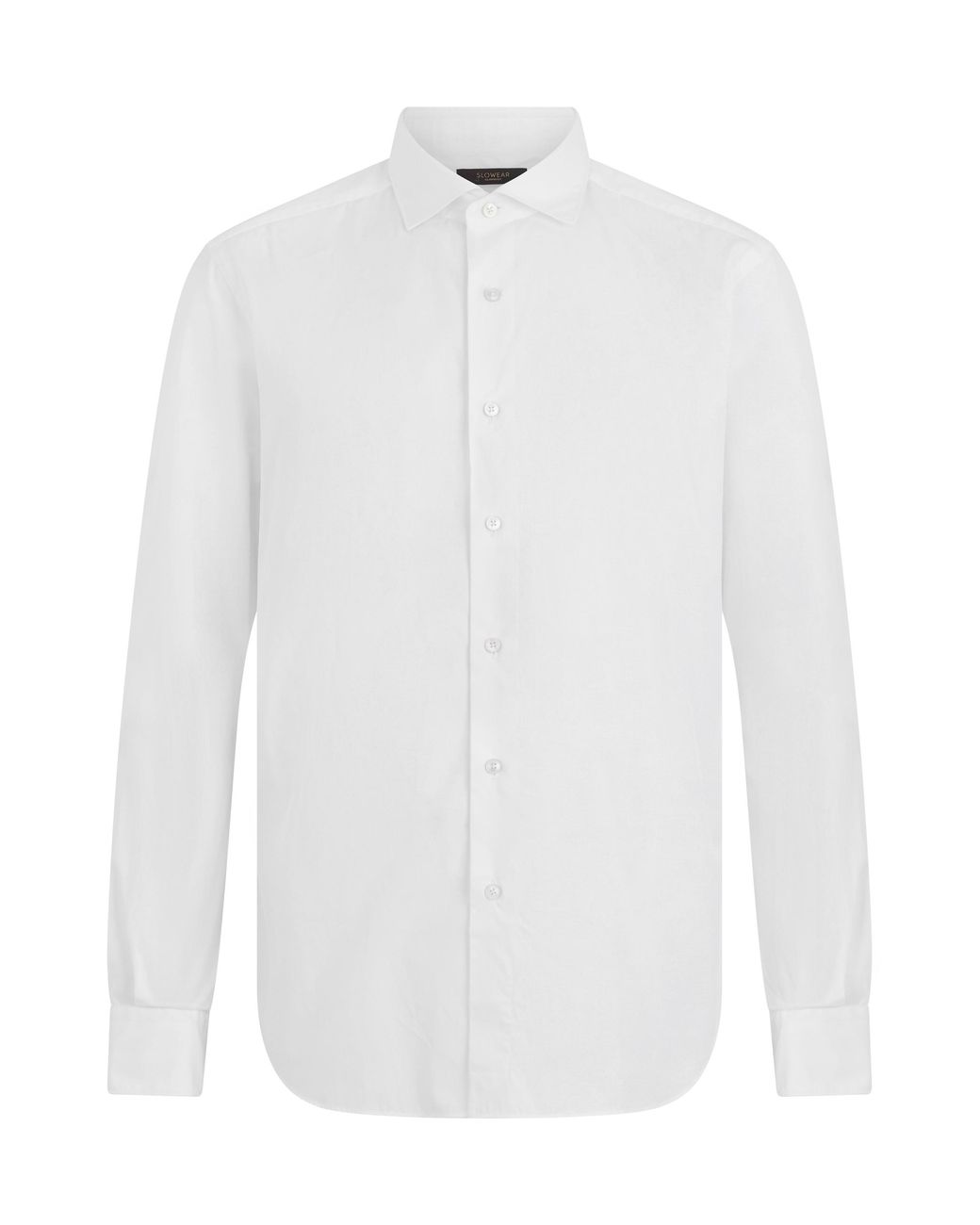Slowear White Cotton Long-Sleeve Shirt for men