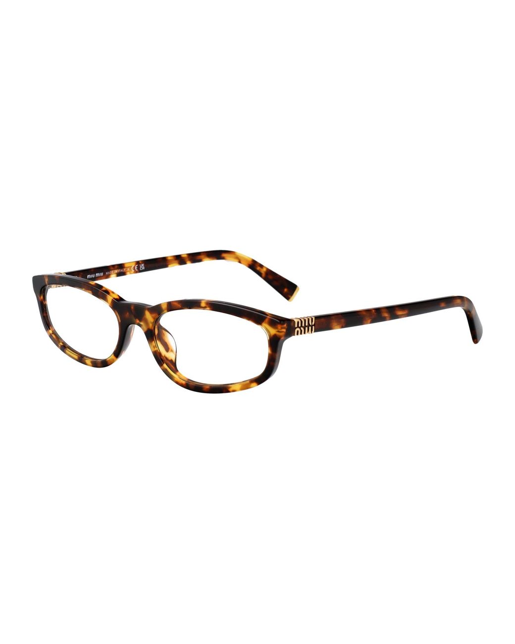 Miu Miu Brown Sunglasses Acetate Glasses & Frames