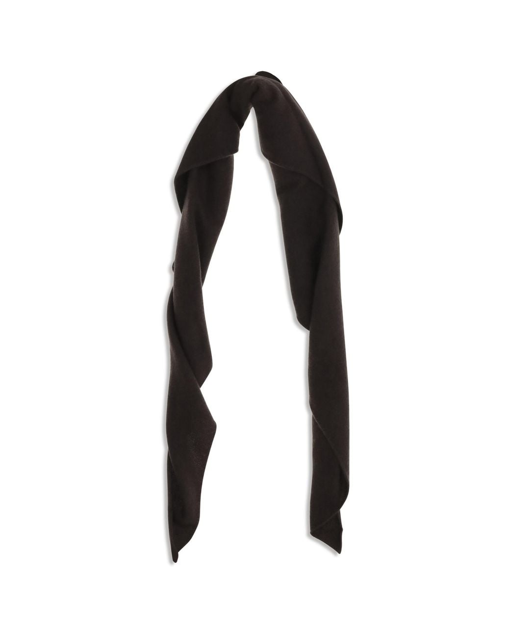 Brunello Cucinelli Black Cashmere Scarf Kashmir/Capra Hircus Scarfs
