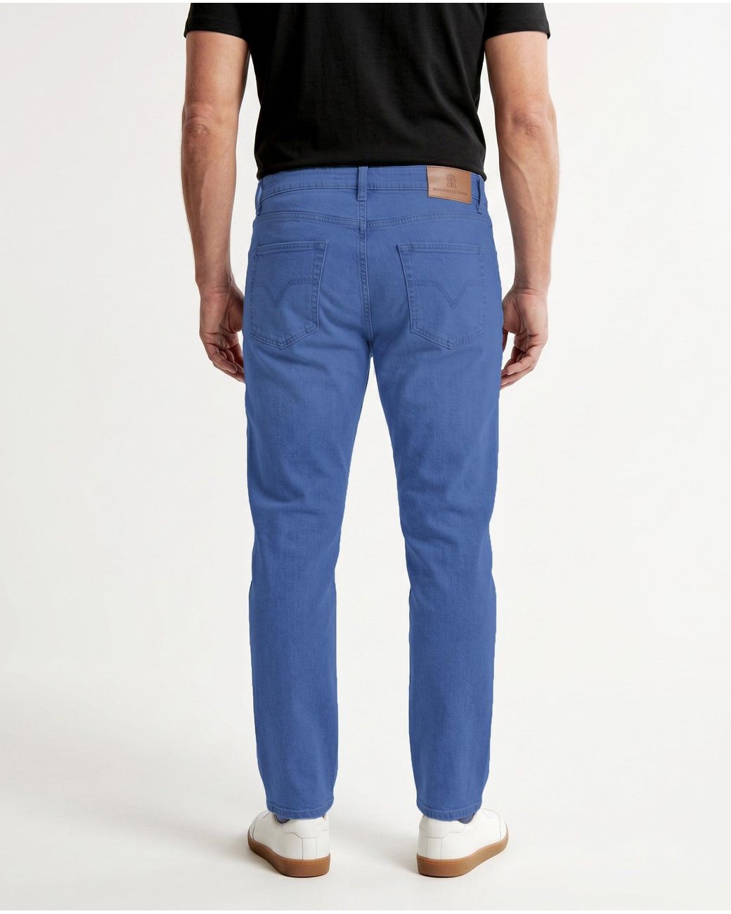 Brunello Cucinelli Blue Leisure Fit Trousers for men