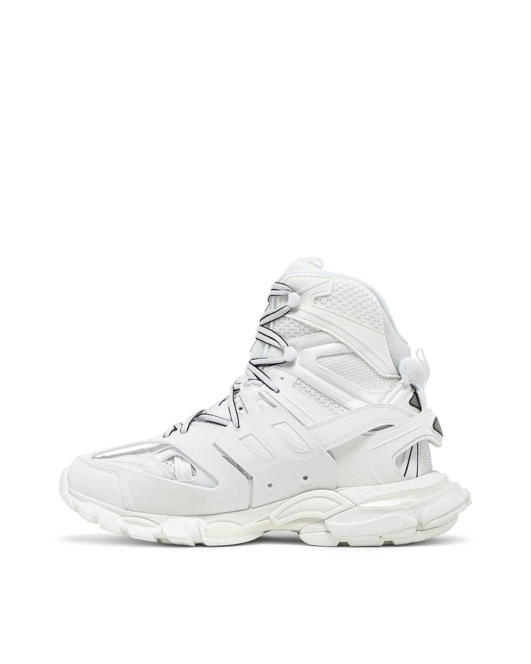 Balenciaga White Track Hike High-Top Sneakers Shoes for men