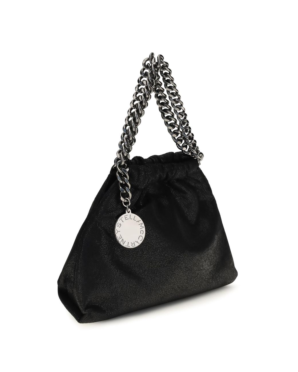 Stella McCartney Black Mini Handbag Falabella Polyester Shoulder Bags