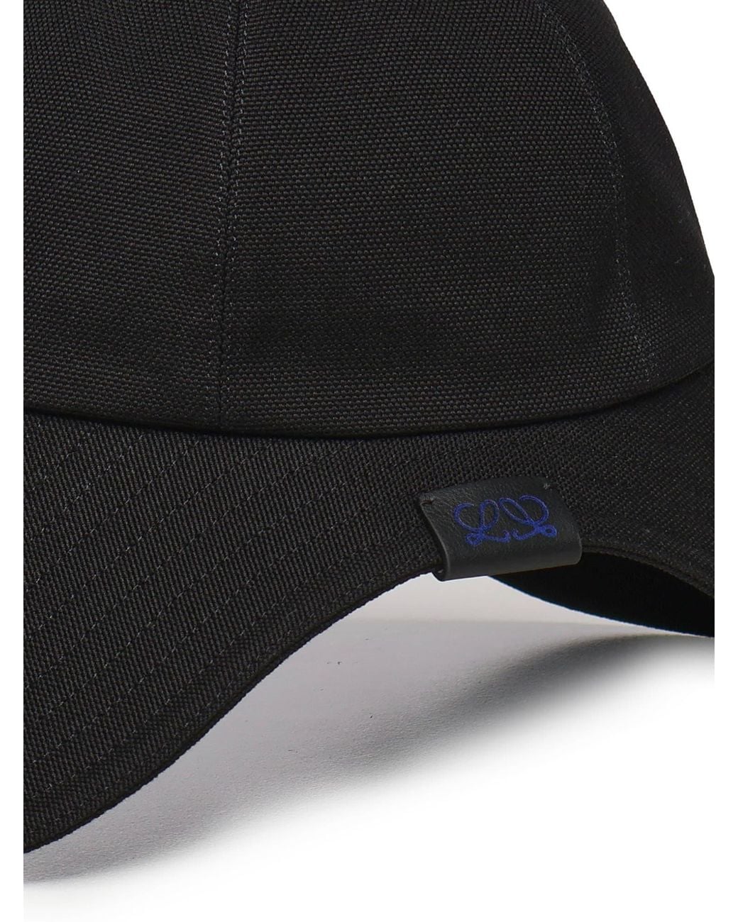 Loewe Black Canvas Hiking Hat