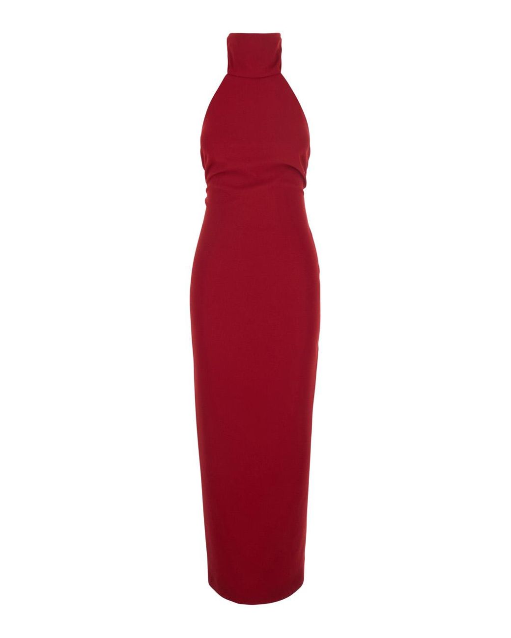 Le Plain Red Long Dress