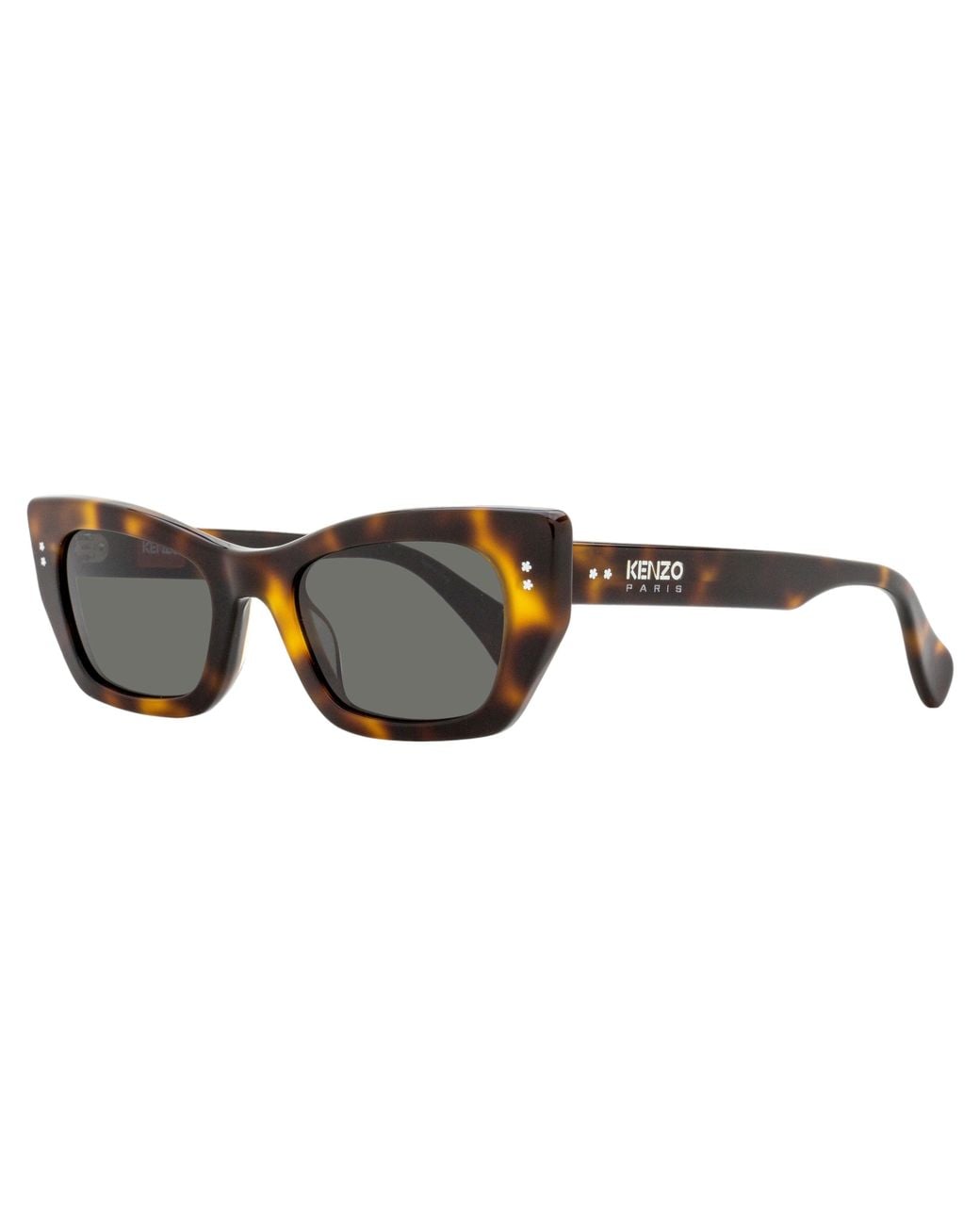 KENZO Black Modern Cat-Eye Sunglasses Kz40162I 53A 51Mm Plastic (Acetate)