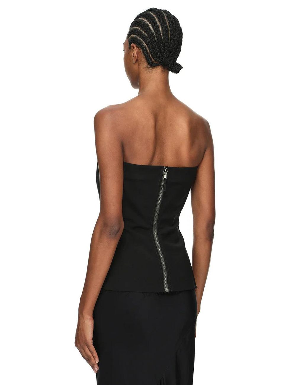 Rick Owens Black Top Bustier Noir