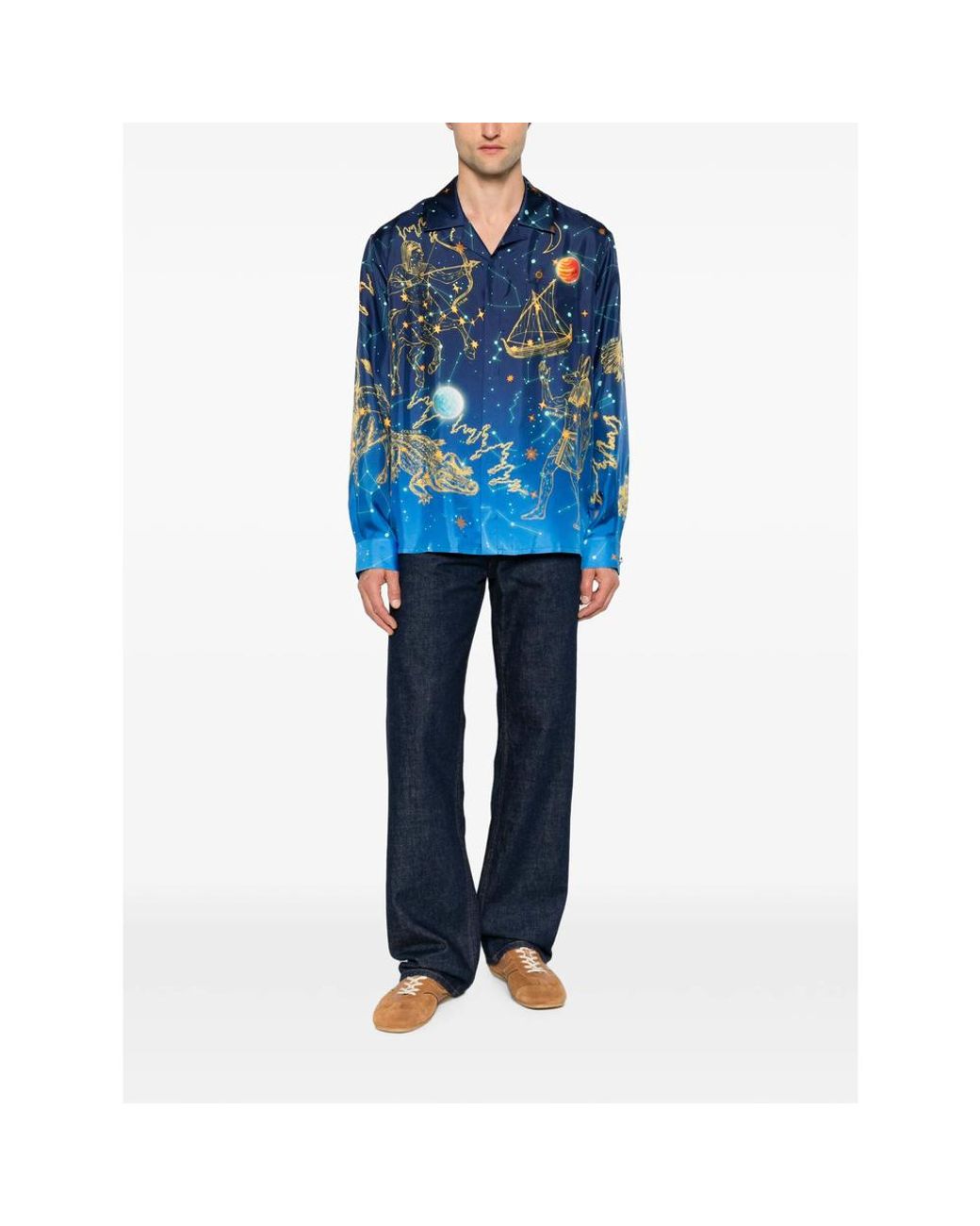 Casablanca Blue Shirts for men