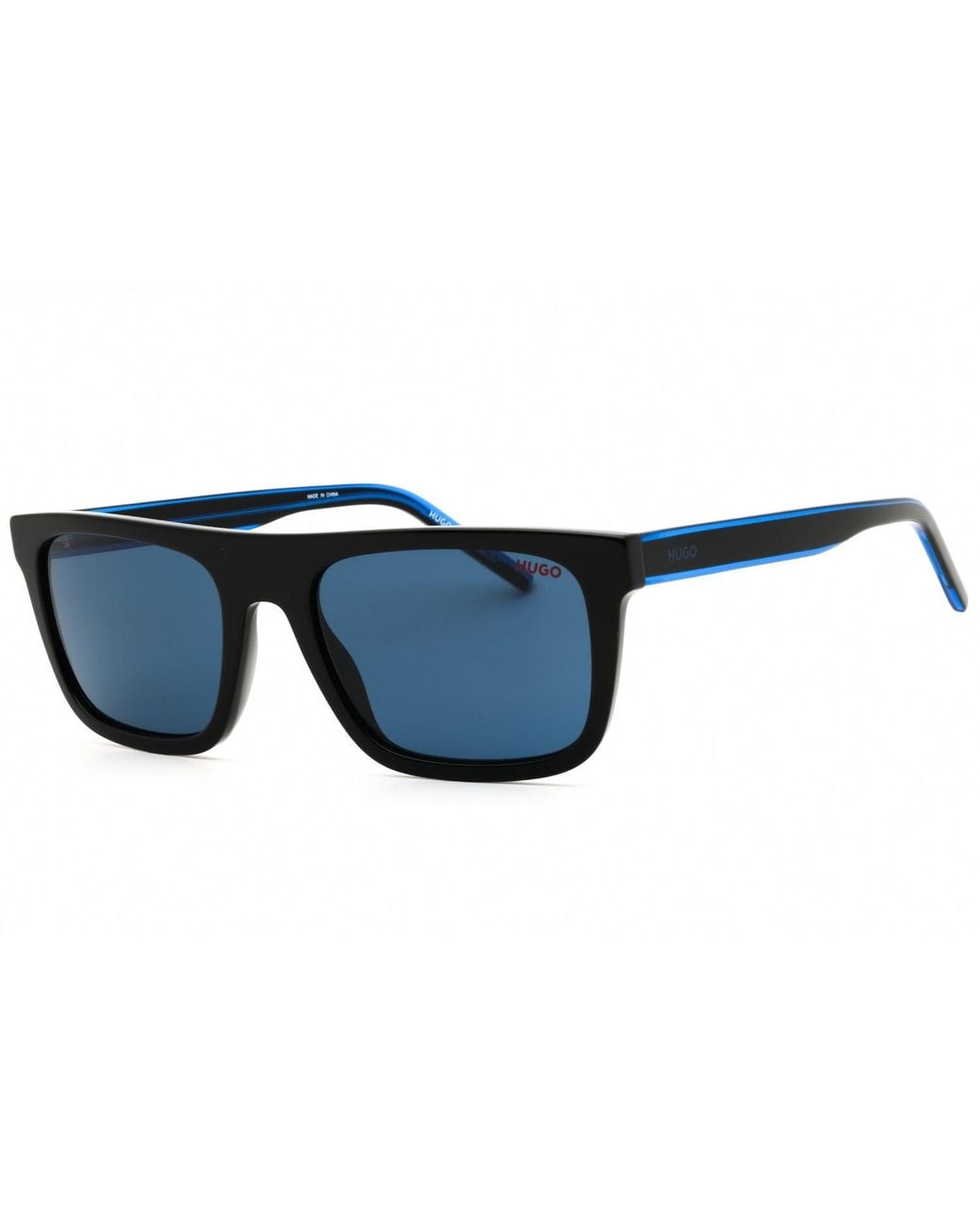 HUGO Black Hugo Hg1297S Rectangular Plastic Sunglasses