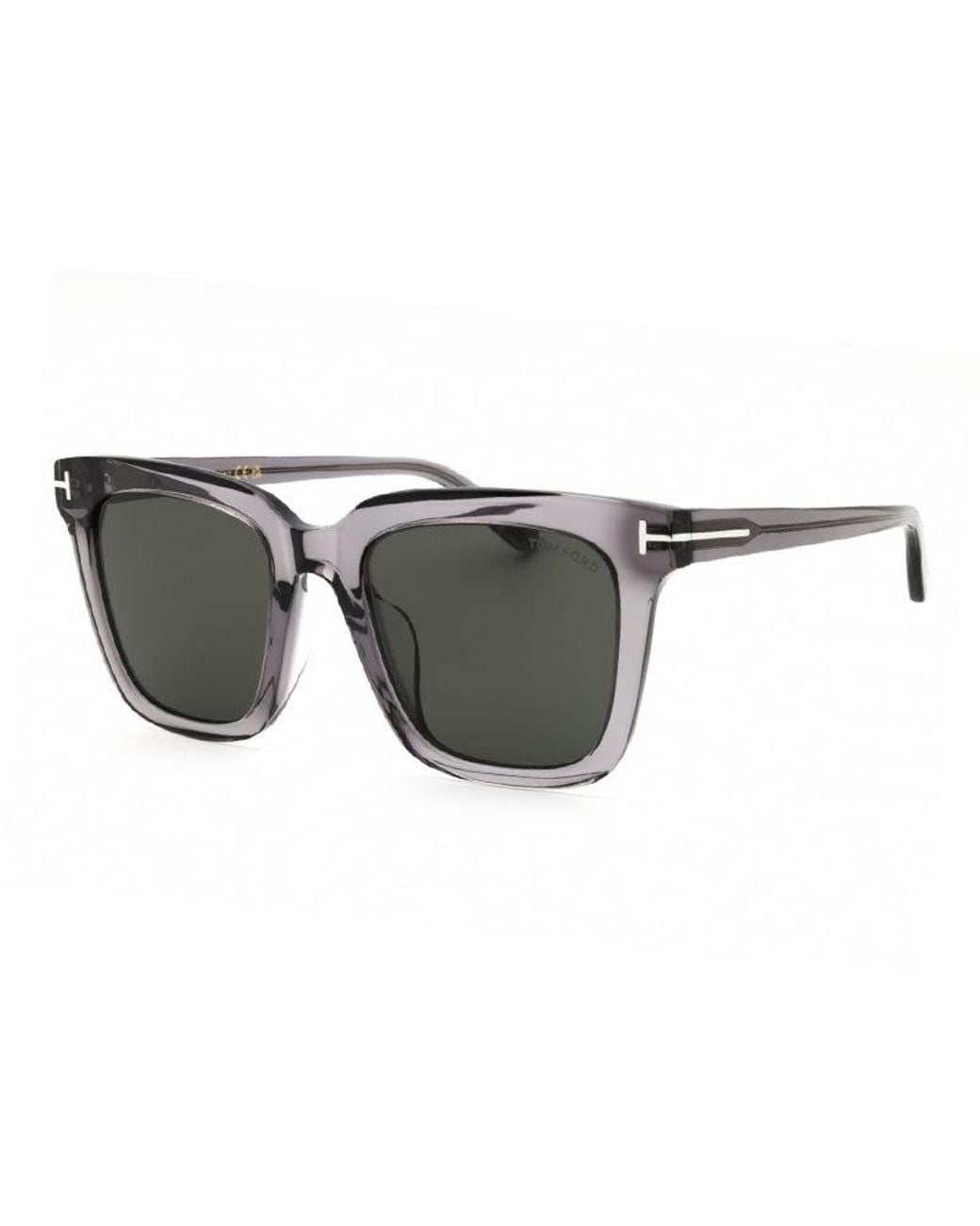 Tom Ford Gray Sunglasses Square Full Rim, Frame And Smoke Lens Ft0969-K20A for men