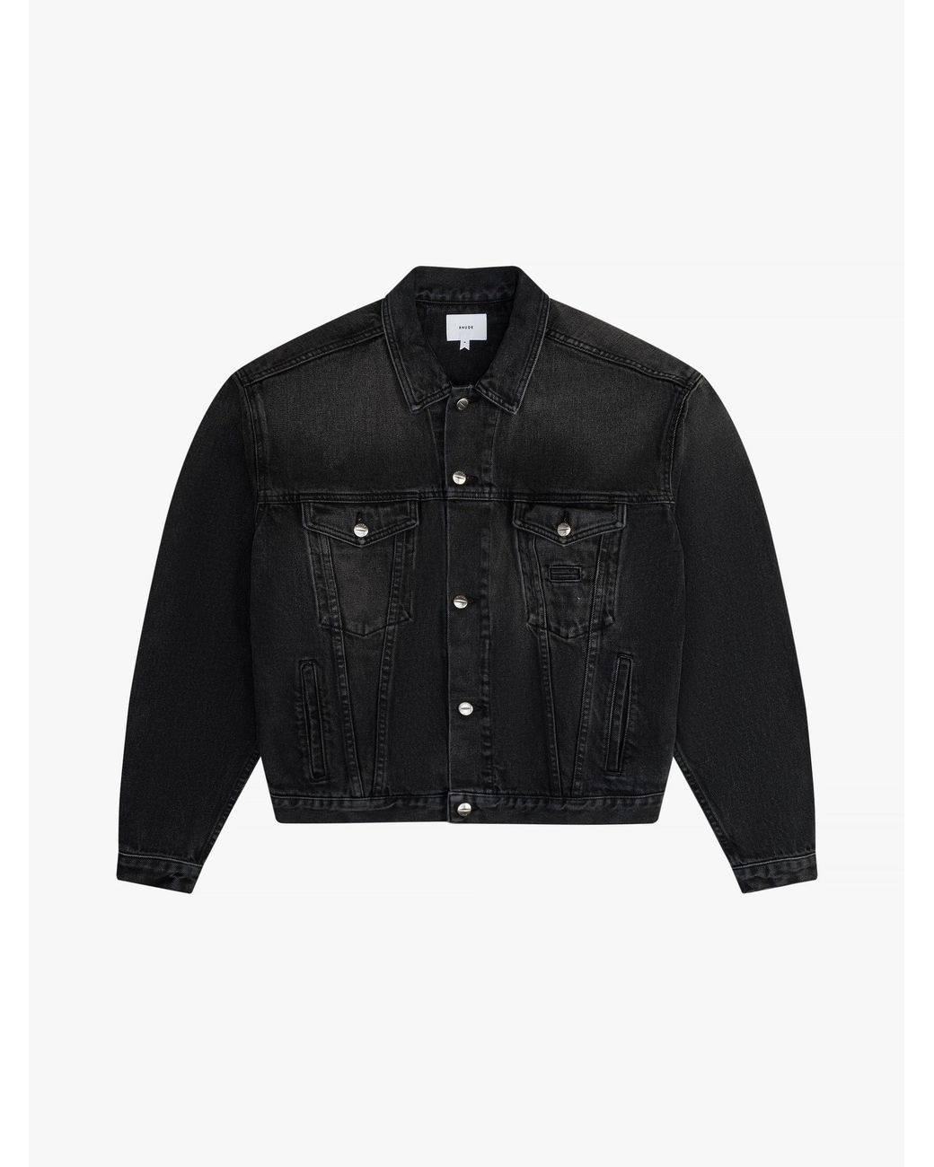Rhude Black Cotton Jacket