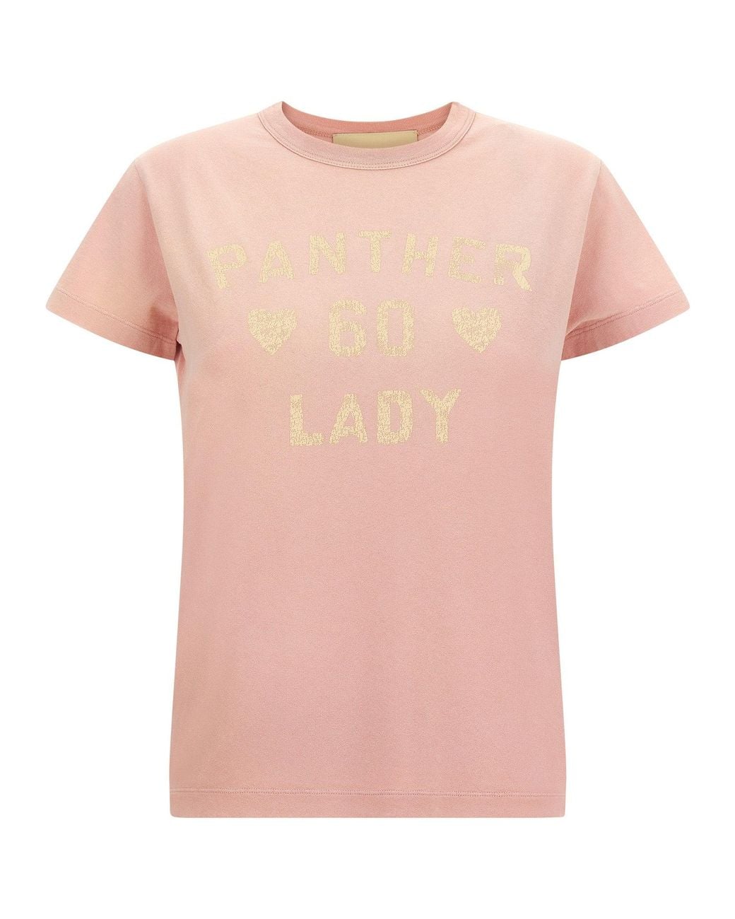 Valentino Garavani Panther Lady T-shirt Pink