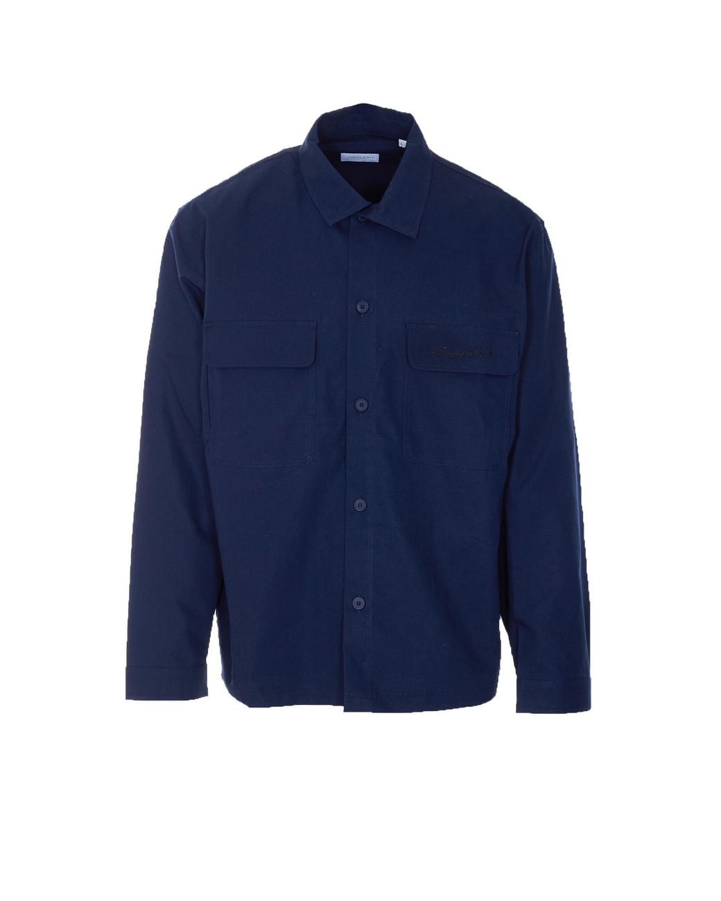 FAMILY FIRST Blue Jackets Cotton for men