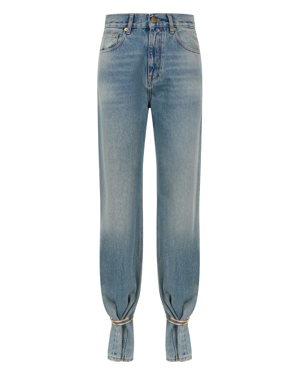 DARKPARK Blue Straight-Leg Jeans Cotton