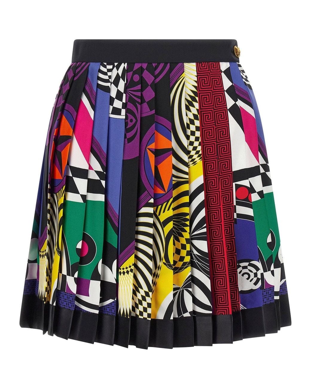 Versace Red Teatro Skirt