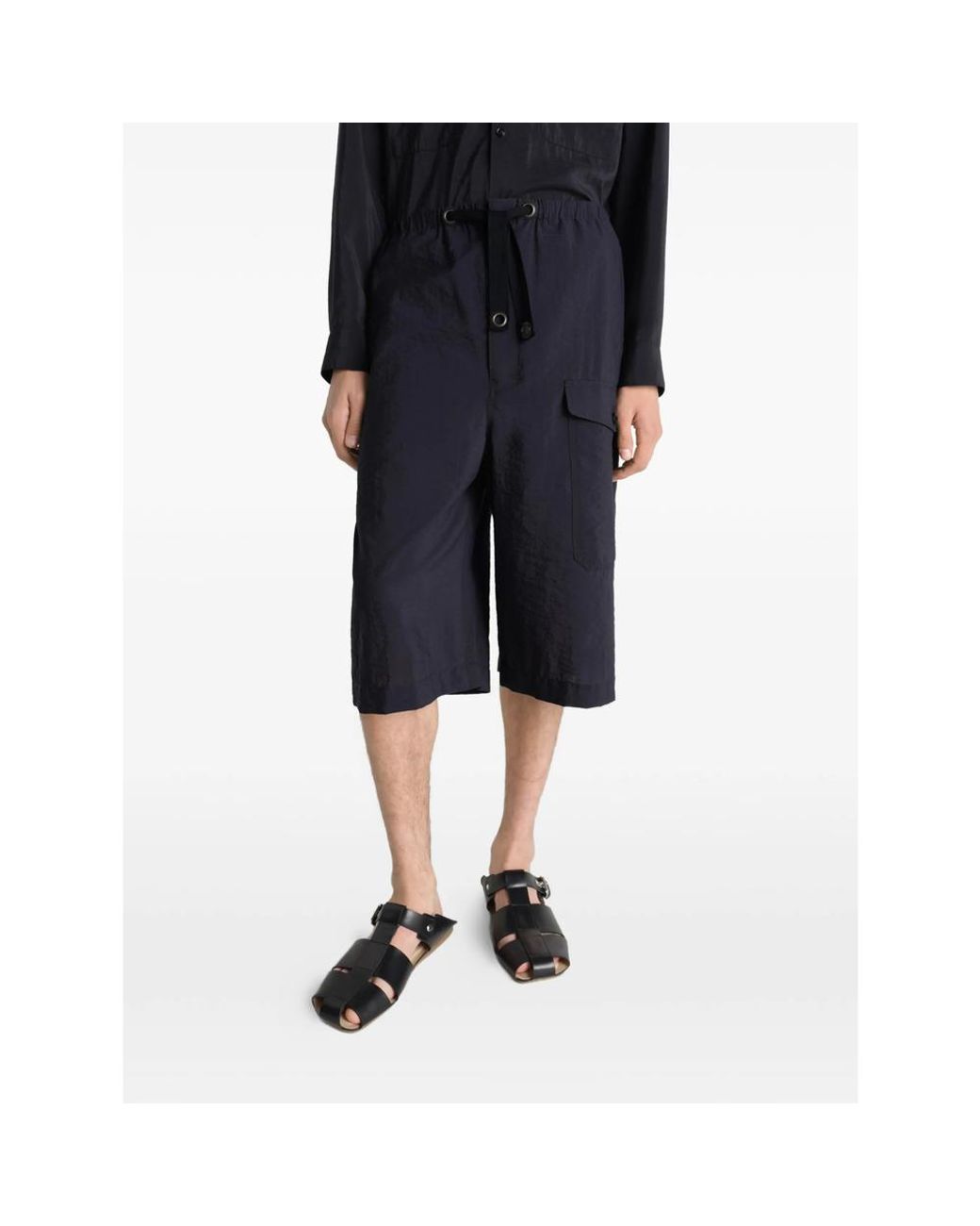 Lemaire Blue Shorts for men