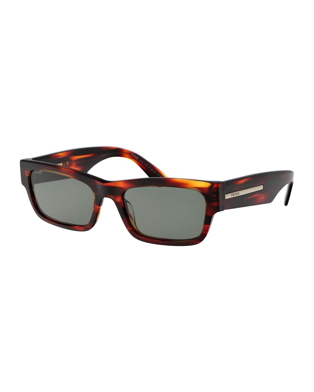Prada Brown Sunglasses 0Pr A03S- Havana/ Acetate for men