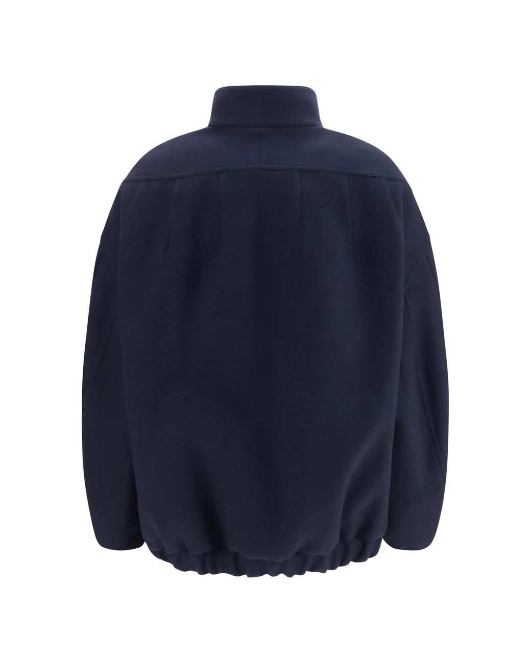 Dries Van Noten Blue Dries Van Noten Loose-Fit Wool Jacket