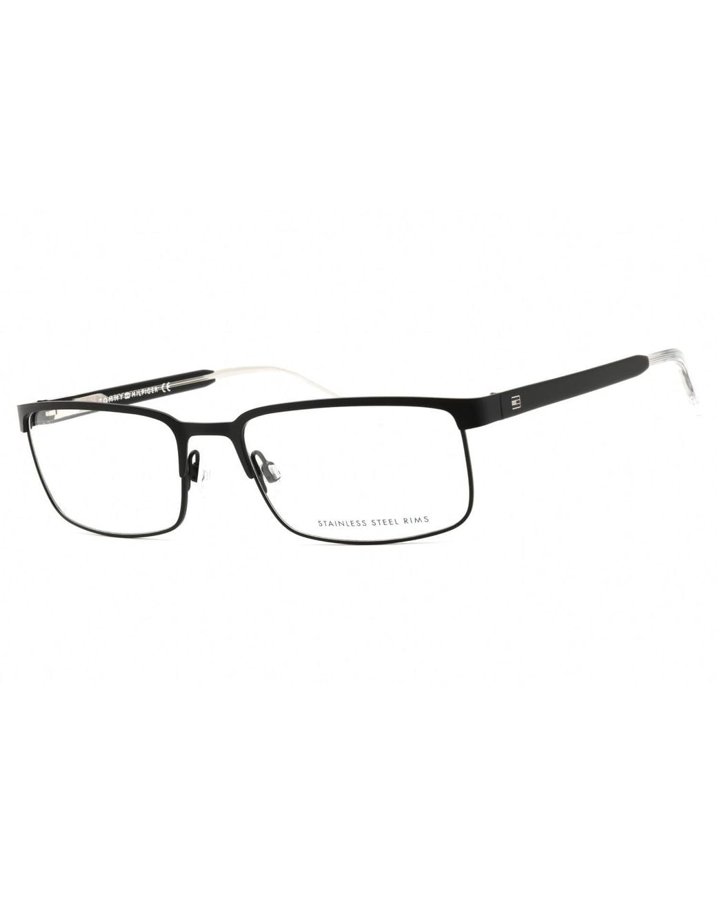 Tommy Hilfiger Black Tommy Hilfiger Th1235 Eyeglasses