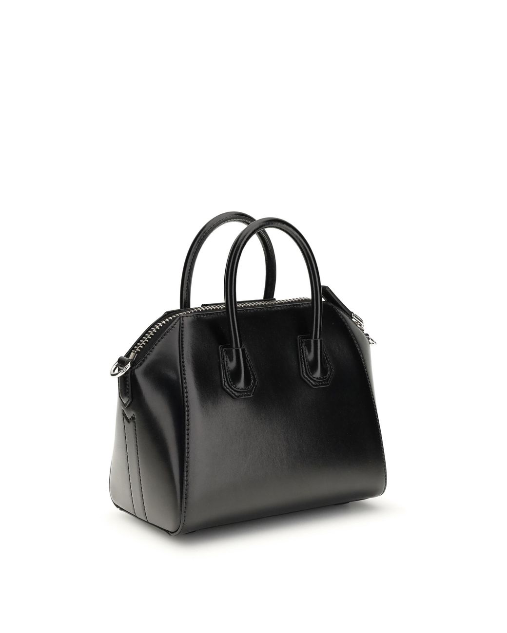 Givenchy Black Box Leather Antigona Mini Handbag