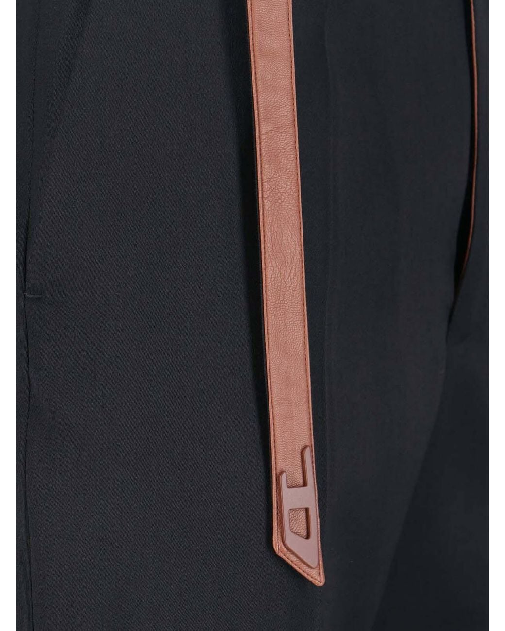 DIESEL Blue Trousers Polyester for men