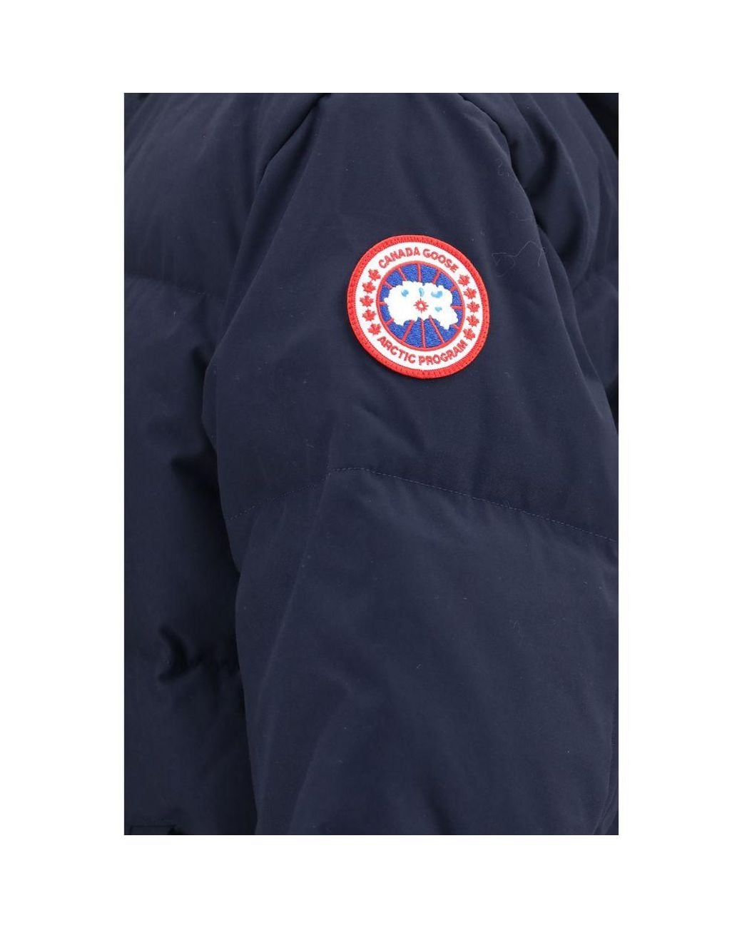 Canada Goose Blue Recycled Polyester Parka Clothing for men