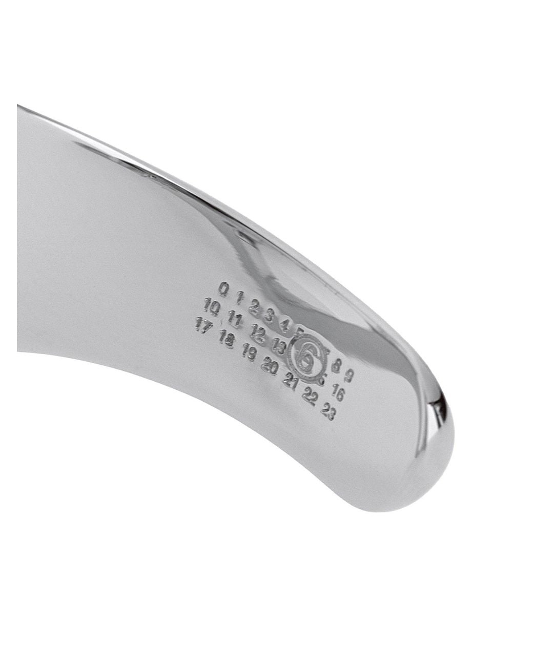 MM6 by Maison Margiela Metallic Polished-Plated Brass Bracelet
