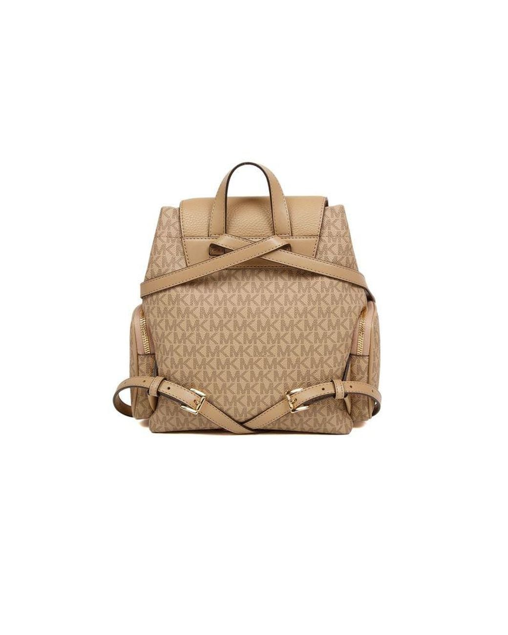Michael Kors Natural Backpack Polyvinyl Chloride Bags Backpacks