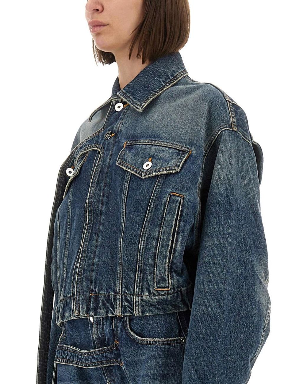 Jean Paul Gaultier Blue Jean Paul Gaultier 100% Cotton Jacket