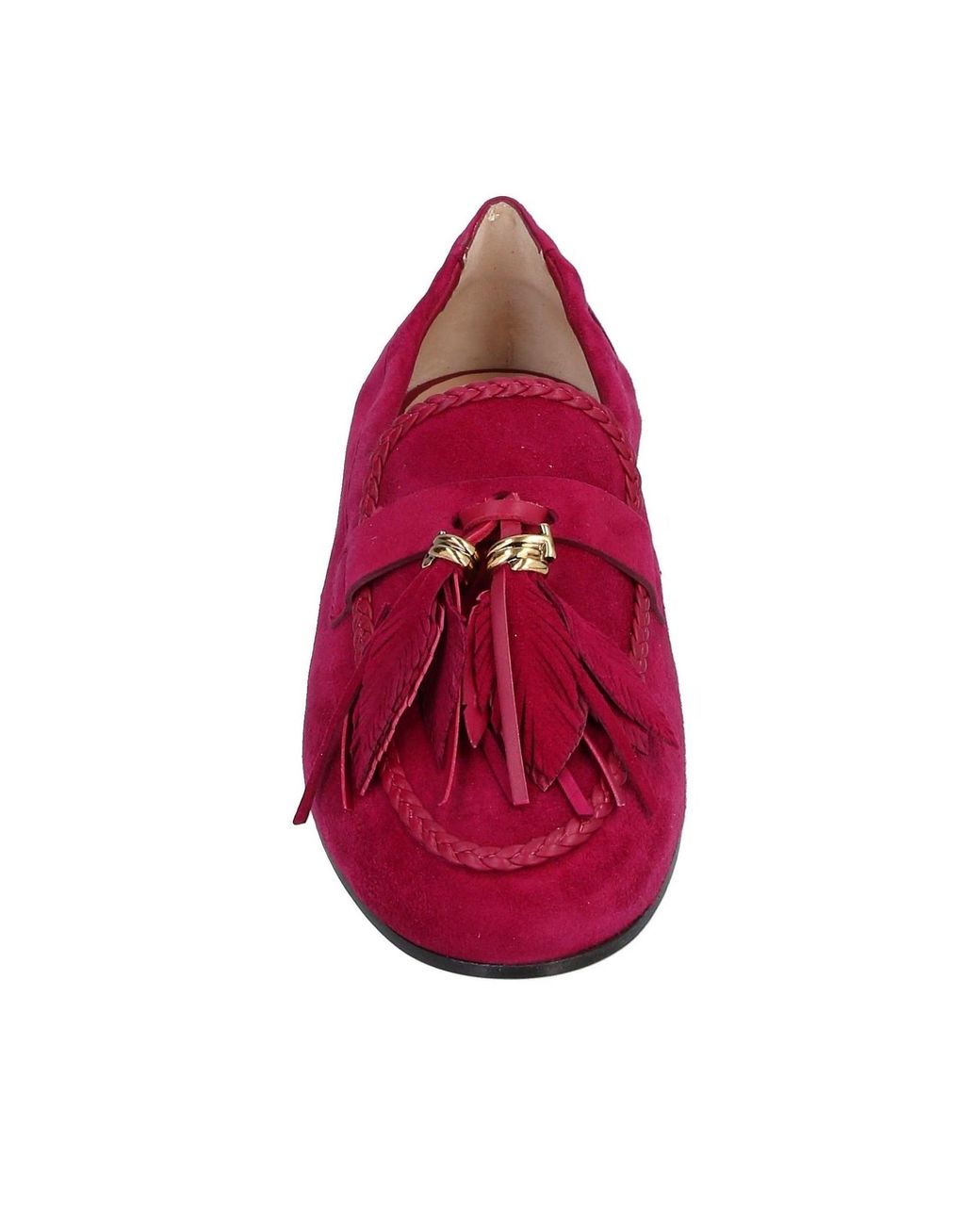 Tod's Red Tods Feather Loafers Xxw79A0Ar90D8Wr819