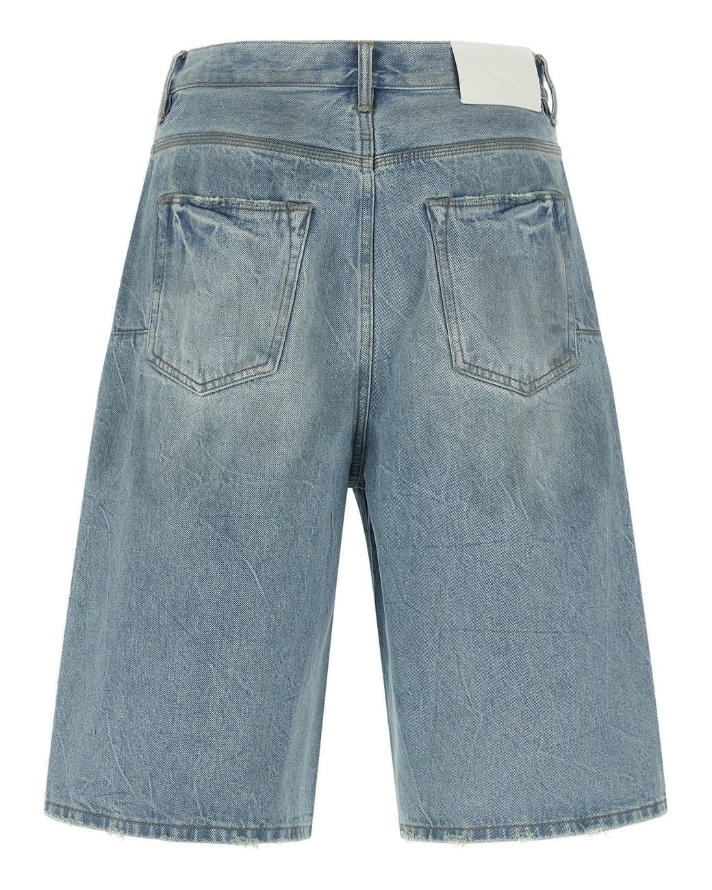 Purple P070 Bermuda Shorts in Blue | Lyst