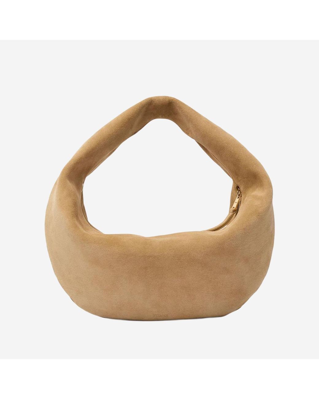 Khaite Natural Hobo Bag Olivia Baby Calfskin Leather Shoulder