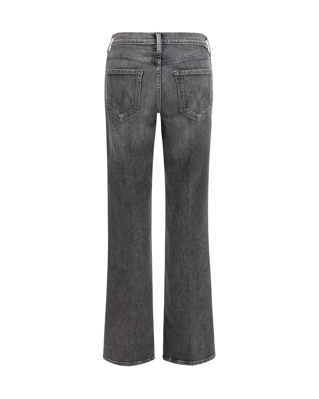 Mother Gray The Bookie Sneak Jeans Cotton