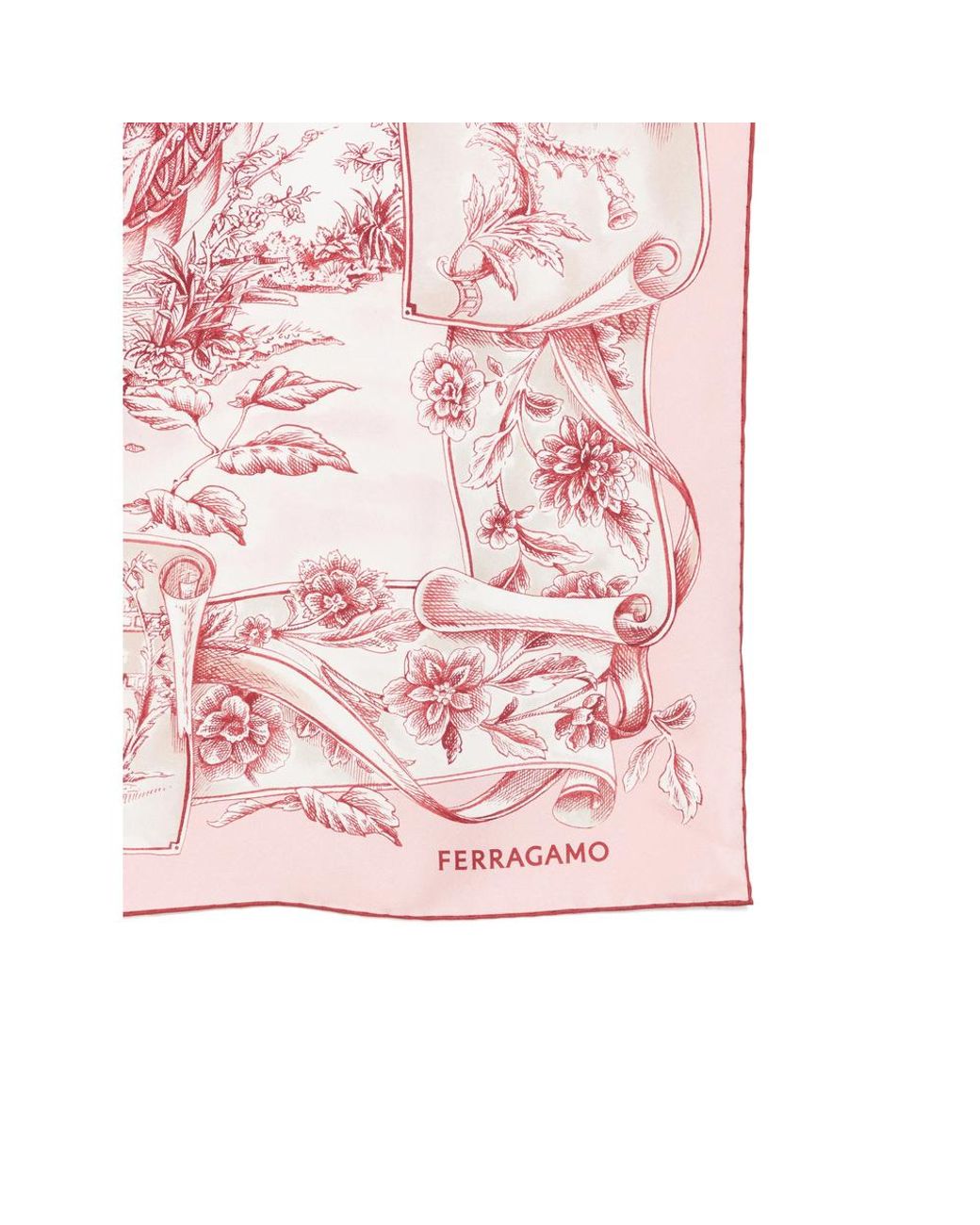 Ferragamo Pink Scarves