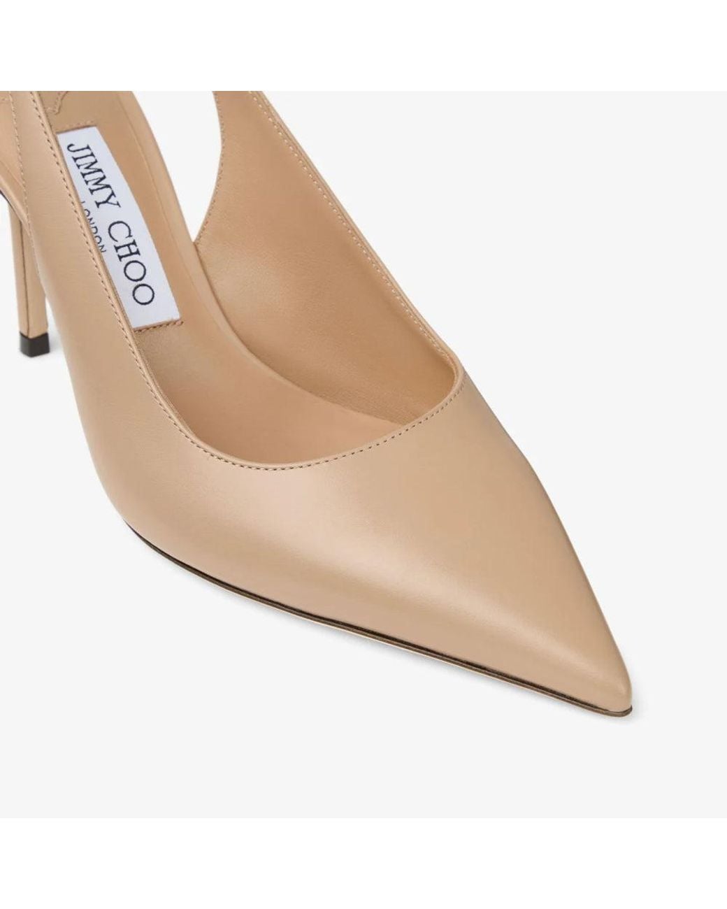 Jimmy Choo Natural Jimmy Choo Slingback Pump