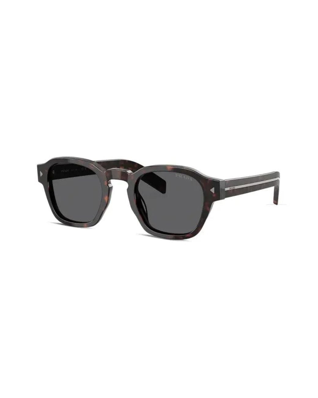 Prada Black Prada Eyewear Pra16S17N731 Sunglasses for men