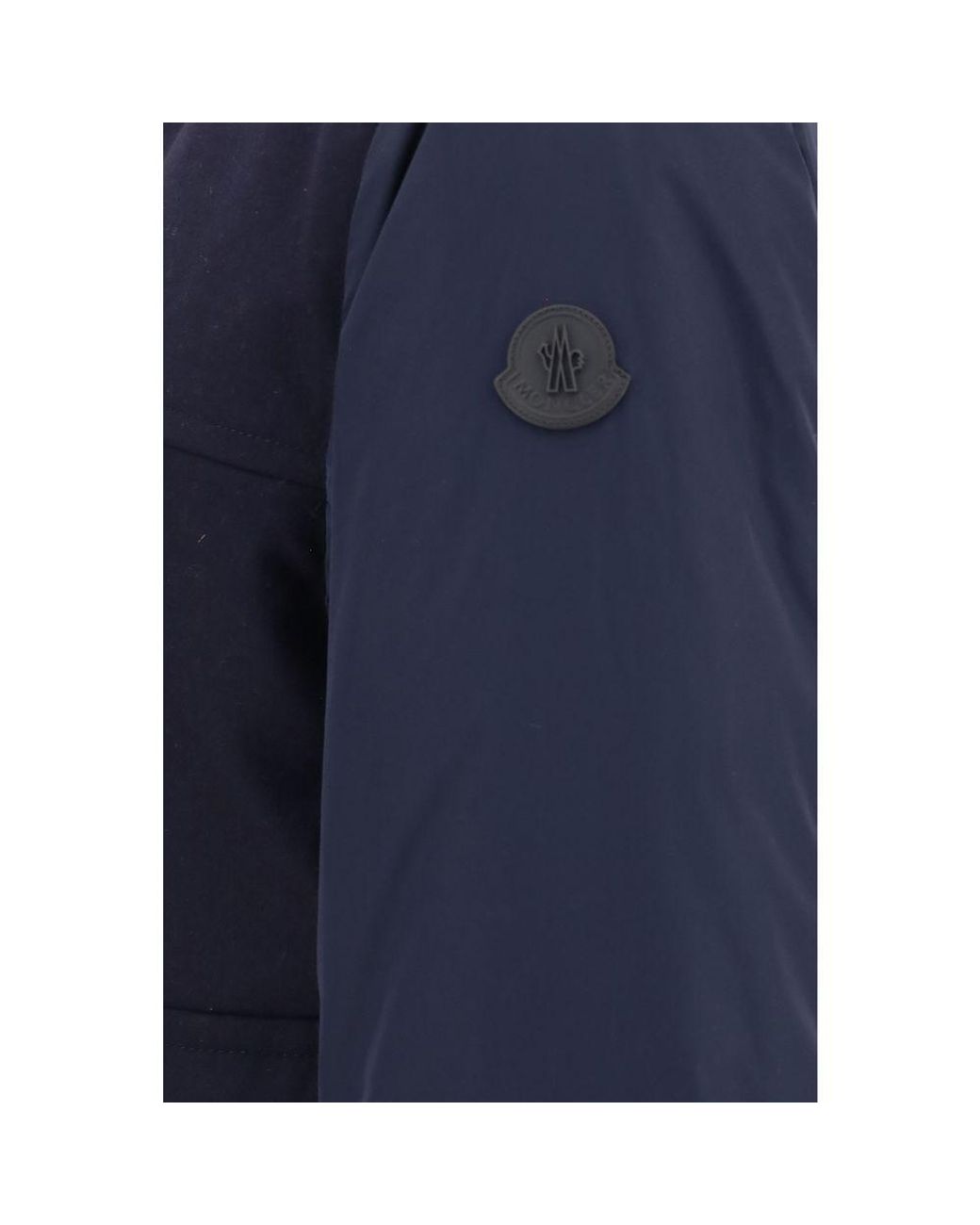 Moncler Blue Wool Oves Aries Sportswear for men