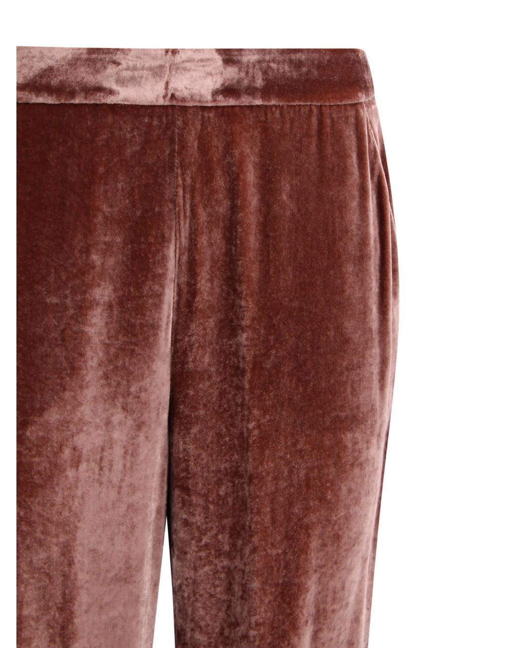 Etro Brown Wide-Leg Trousers