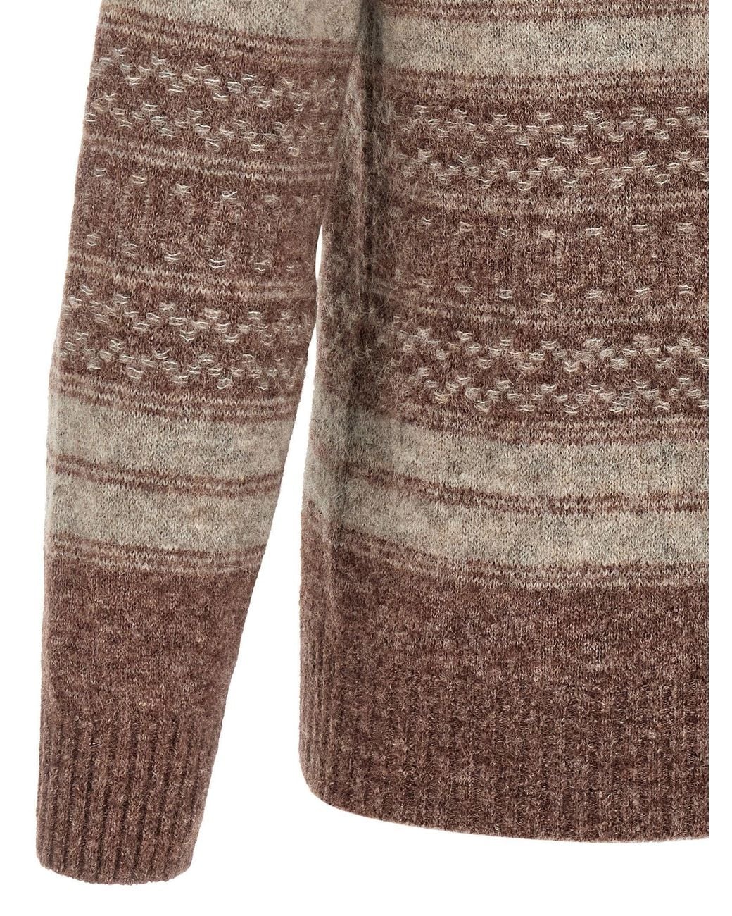 Brunello Cucinelli Brown Cardigan for men