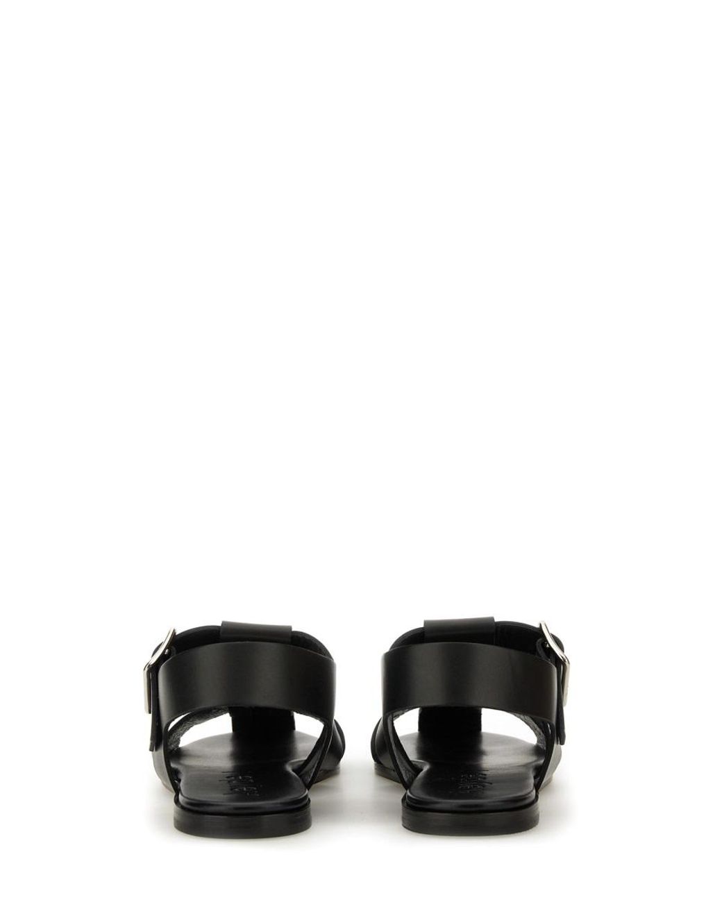Aeyde Black Sandals Calf Leather