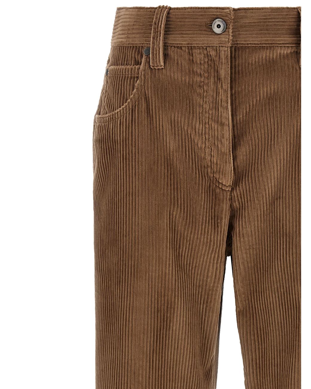Brunello Cucinelli Brown Brunello Cucinelli Straight Trousers