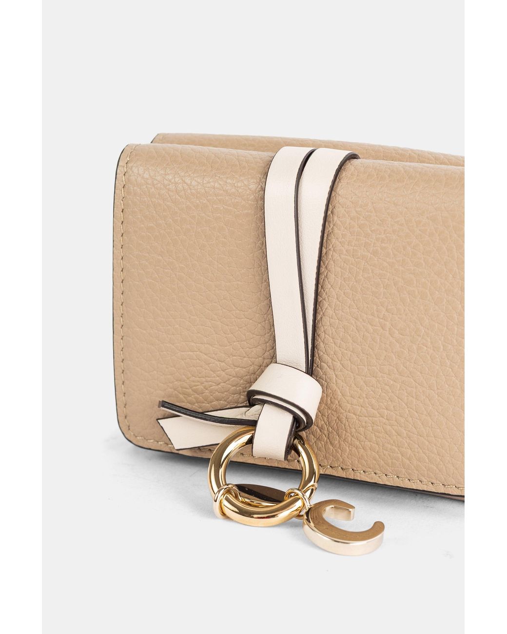 Chloé Natural Mini Trifold Wallet