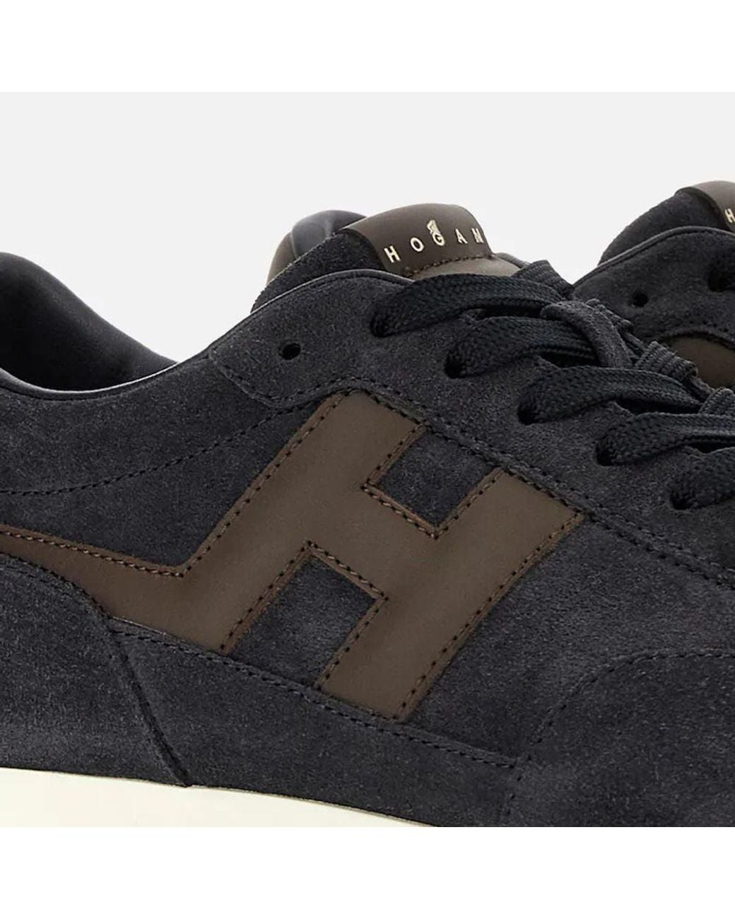 Hogan Blue Hogan Sneaker — Charcoal for men