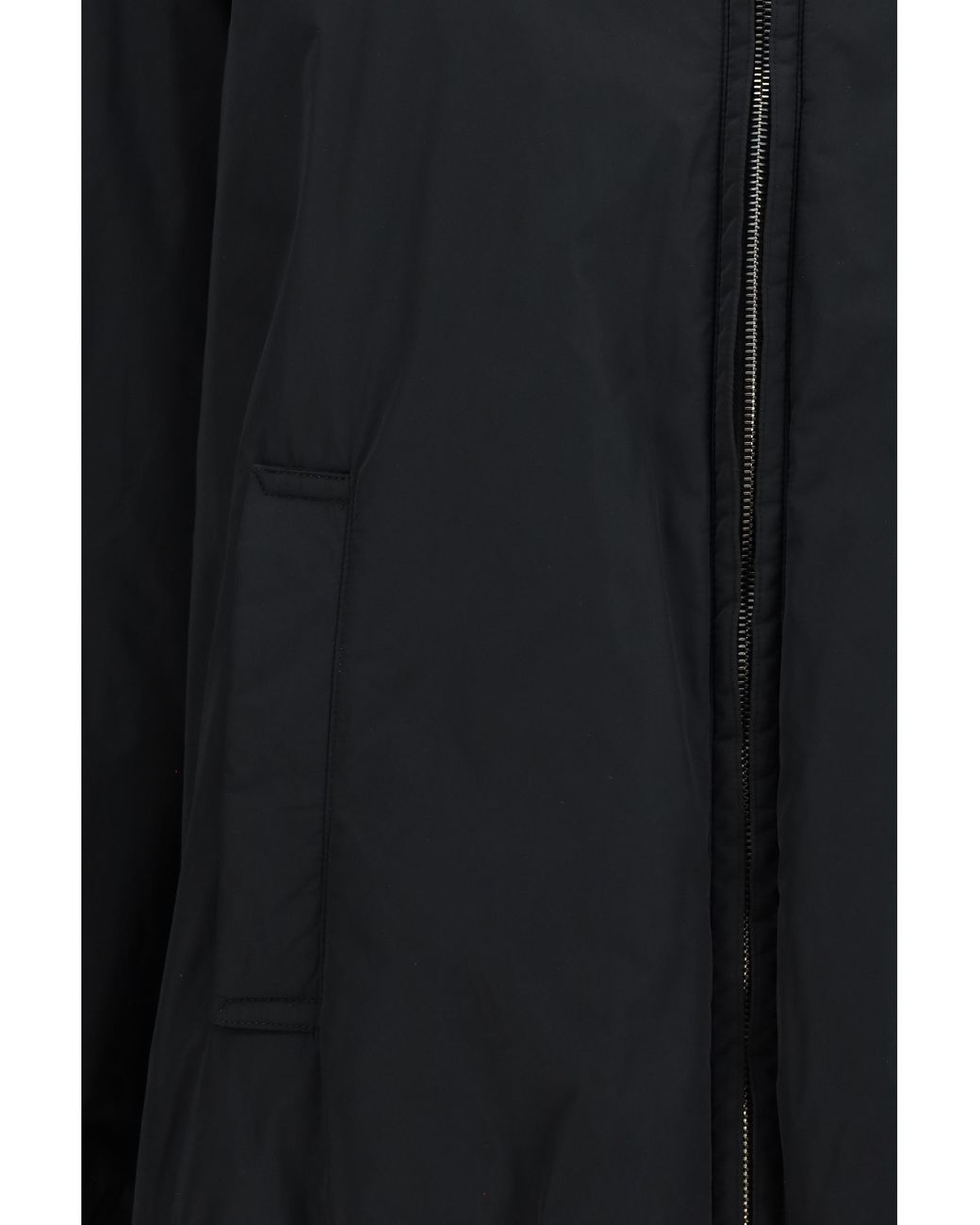 Max Mara Blue Reversible Padded Bomber Jacket Radzmir Outer: Polyester Puffer