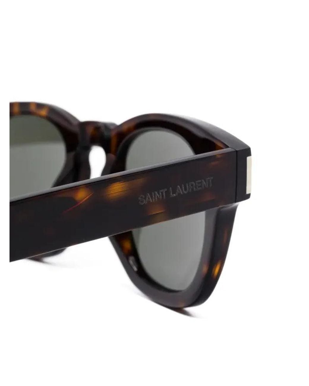 Saint Laurent Gray Saint Laurent Eyewear Sl746 Tortoiseshell Acetate Sunglasses for men