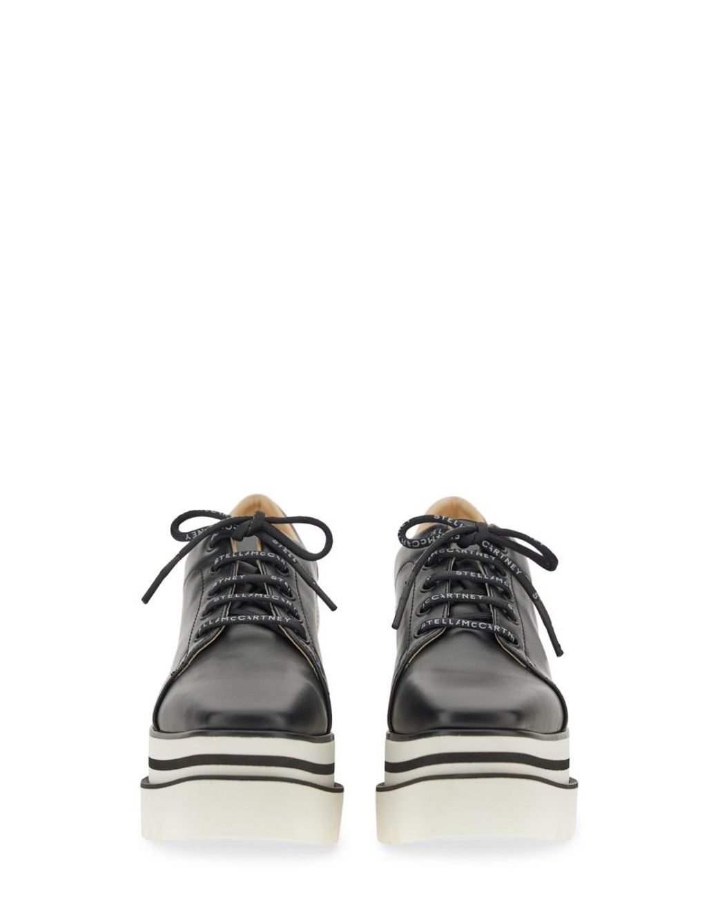 Stella McCartney Black Stella Mccartney Elyse Wedge Sneakers