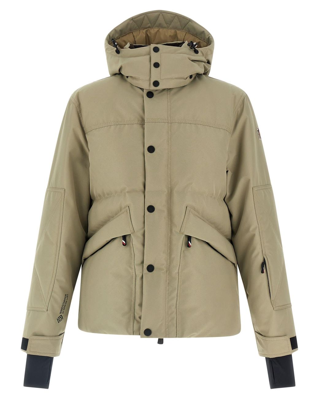 Moncler Green 'Elfin' Down Jacket for men