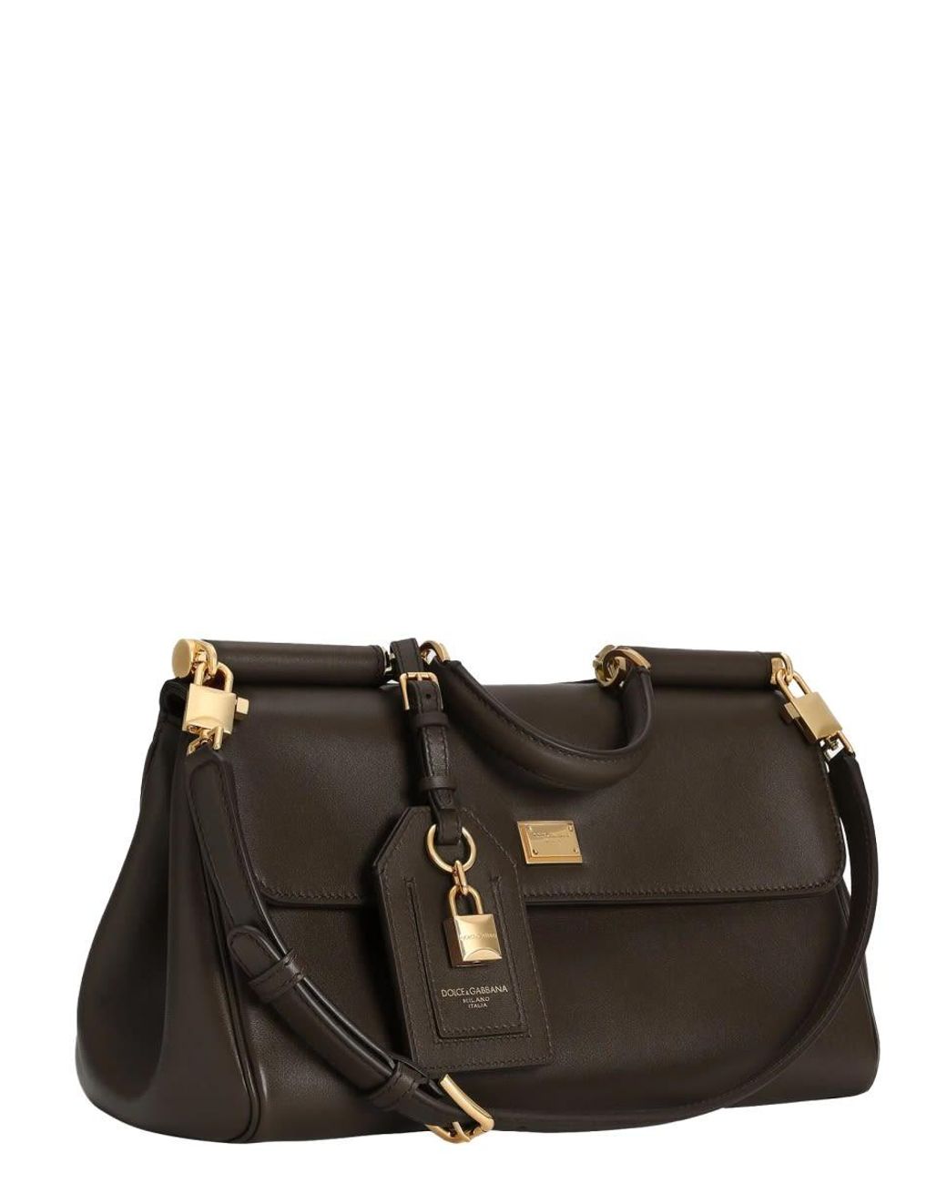 Dolce & Gabbana Black My Sicily Handbag