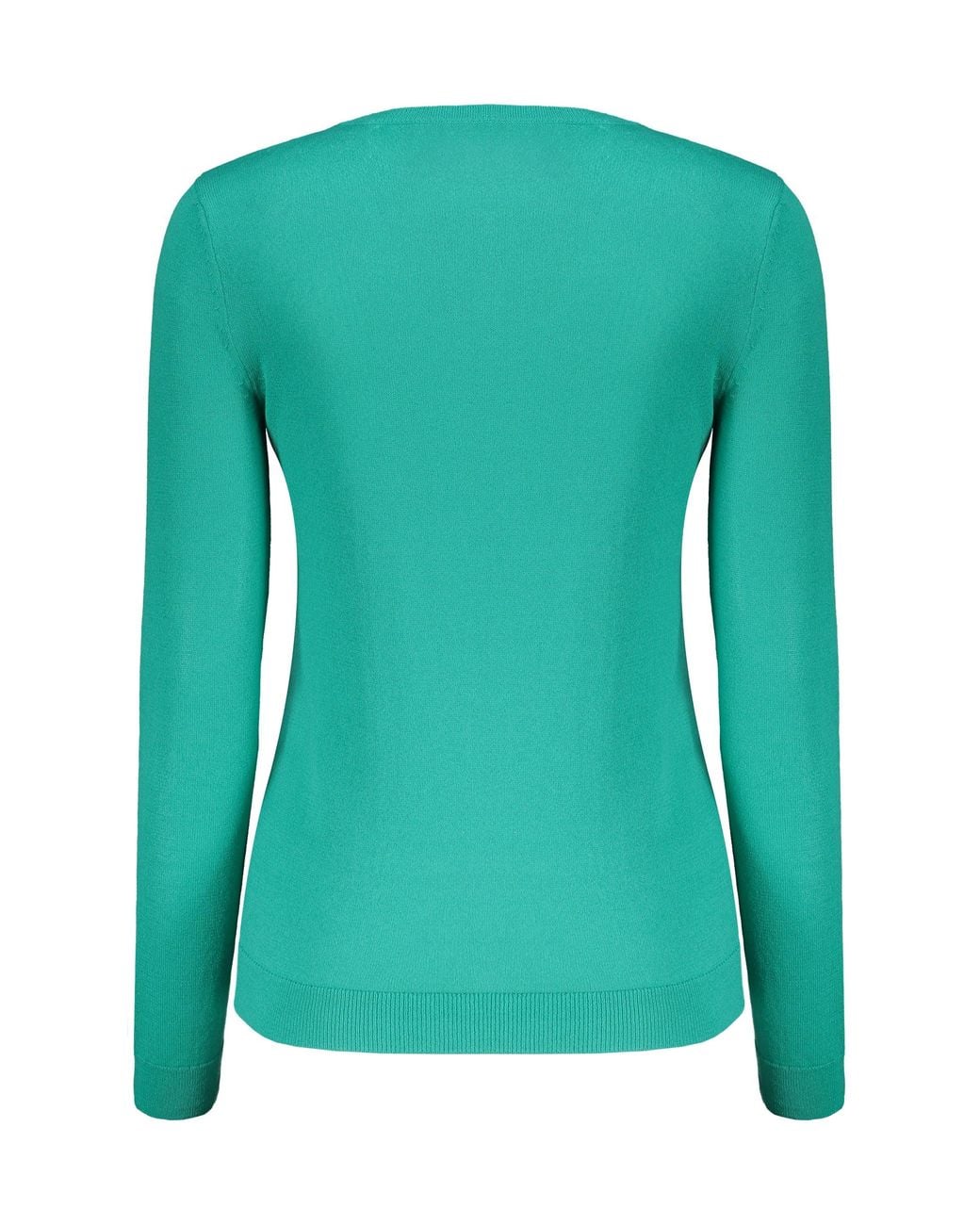 Valentino Green Cotton Blend Sweater