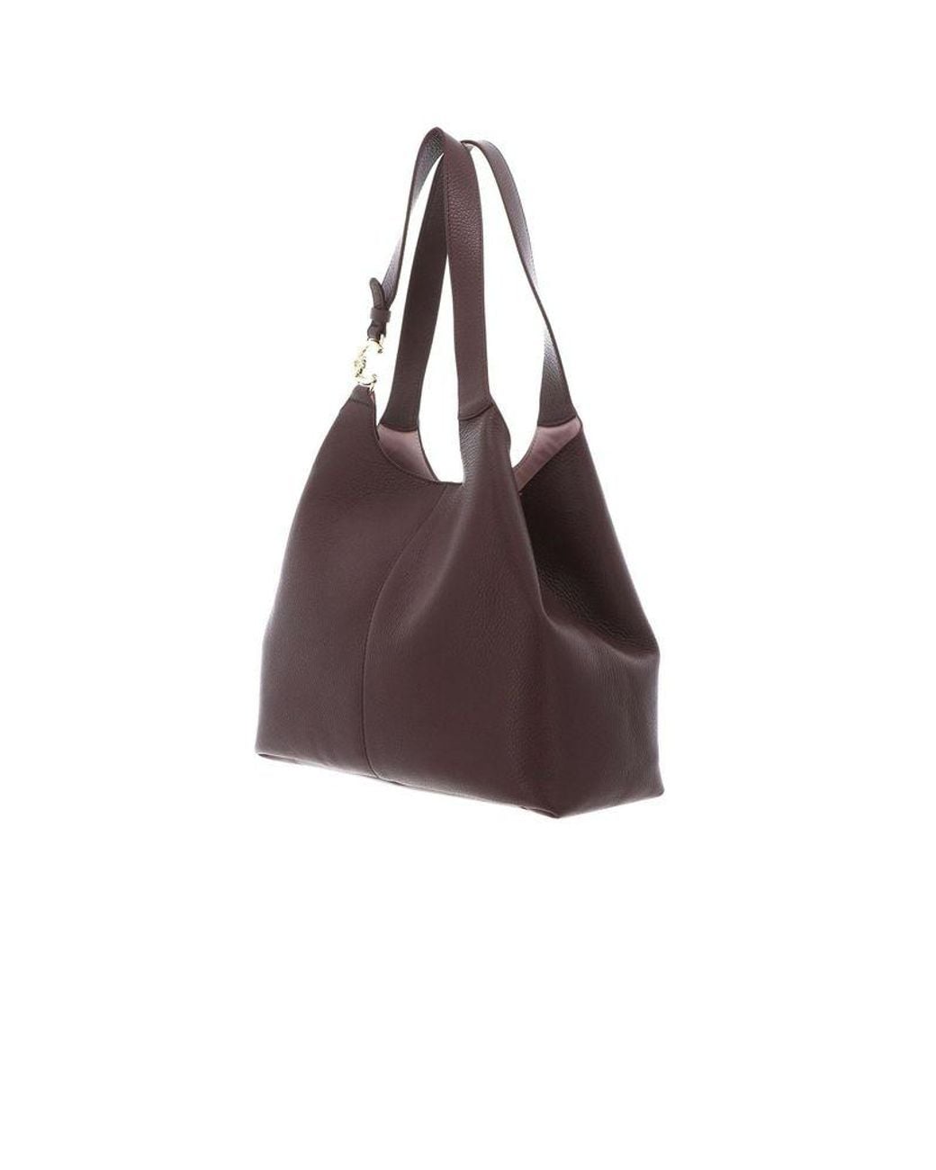 Coccinelle Brown Shopping Bag Bovine Leather Shopper-Bags